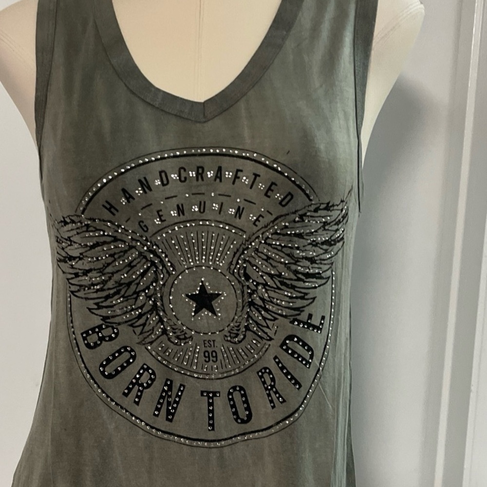 tank open lace back by Liberty wear